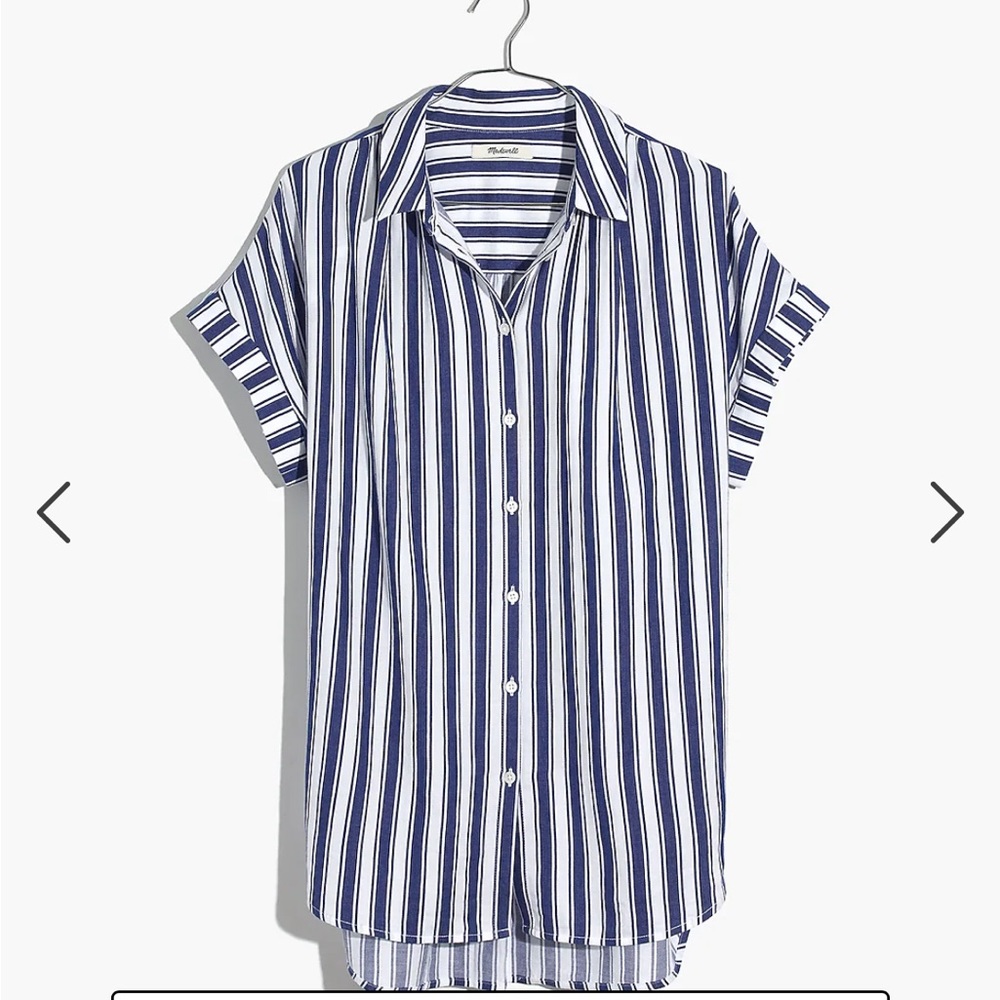 Madewell Central Shirt in Shea Stripe